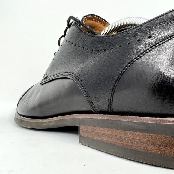 Florsheim Comfortech Black Oxford Derby shoes Men 11M FlexSole Ortholite Leather main image 9
